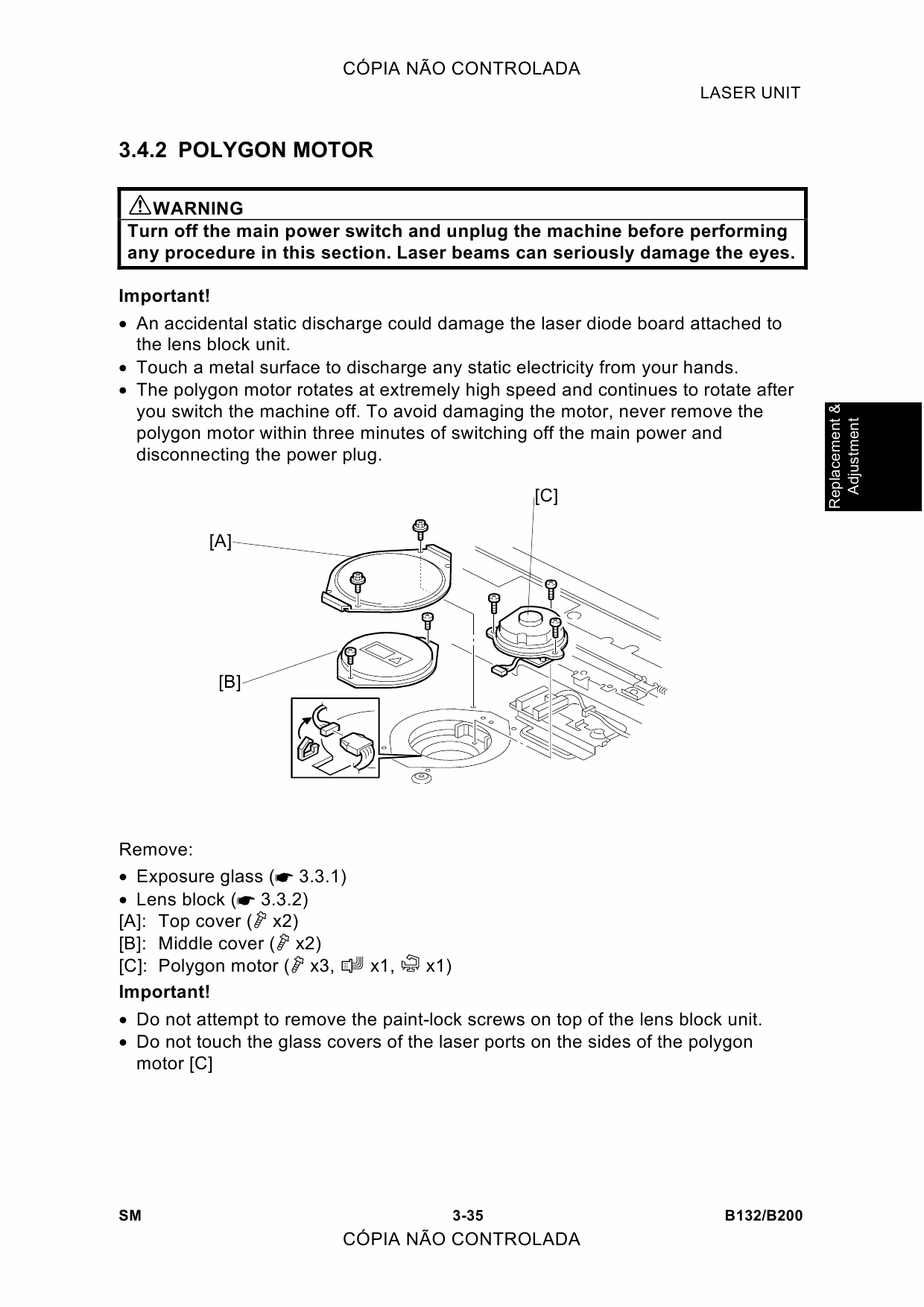 RICOH Aficio 3260C 5560 B132 B181 B200 Service Manual-3